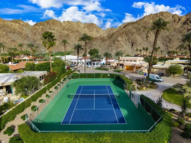 Enclave tennis court