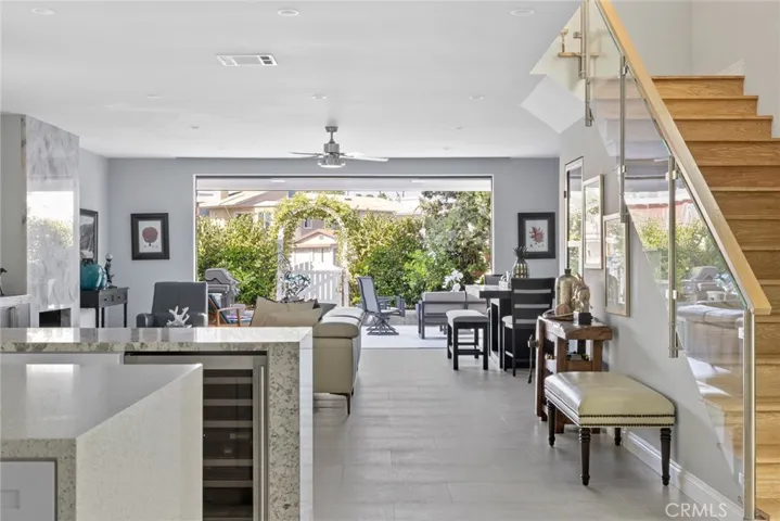 View from kitchen
