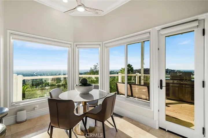 Breakfast Nook with stunning views