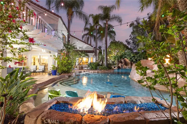 Resort-style backyard oasis