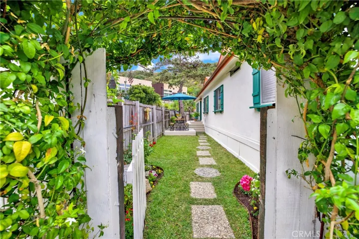 Fairytale entrance to front door