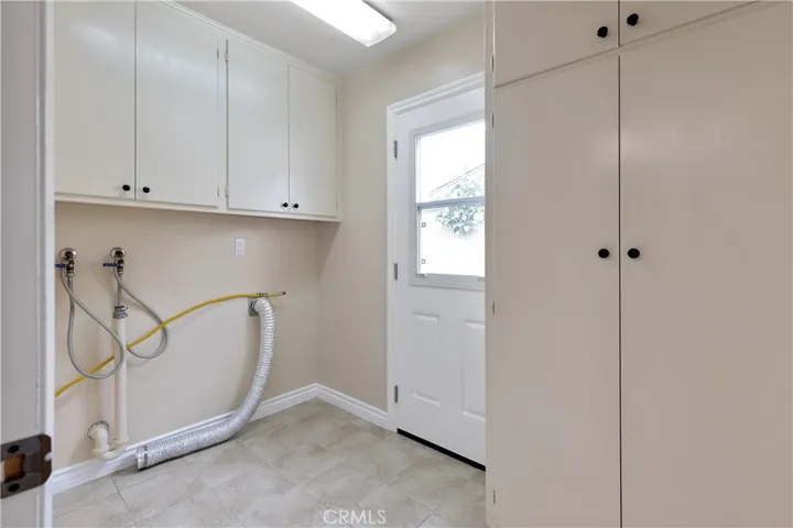 inside laundry room