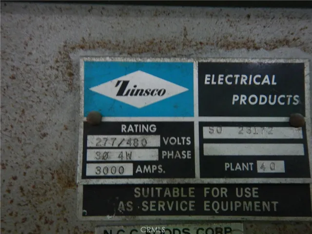3,000AMP Electrical service provided by MID in Bldg. C