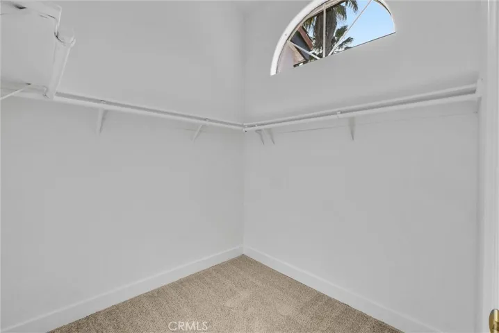 Primary walk-in closet