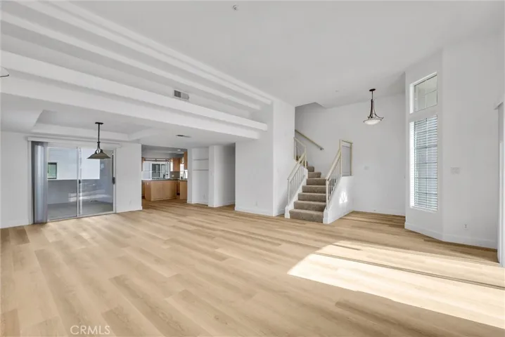 Living and dining rooms