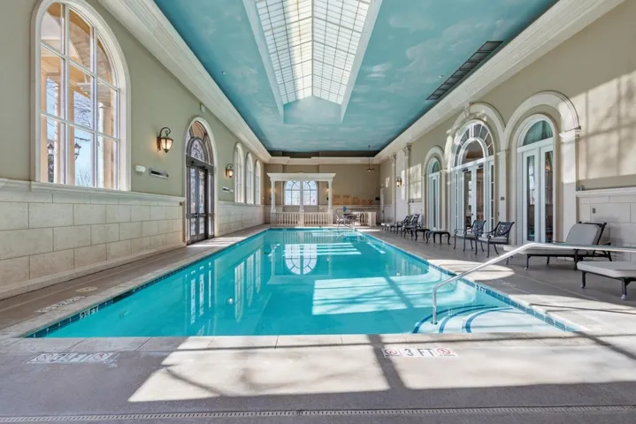 View of indoor pool