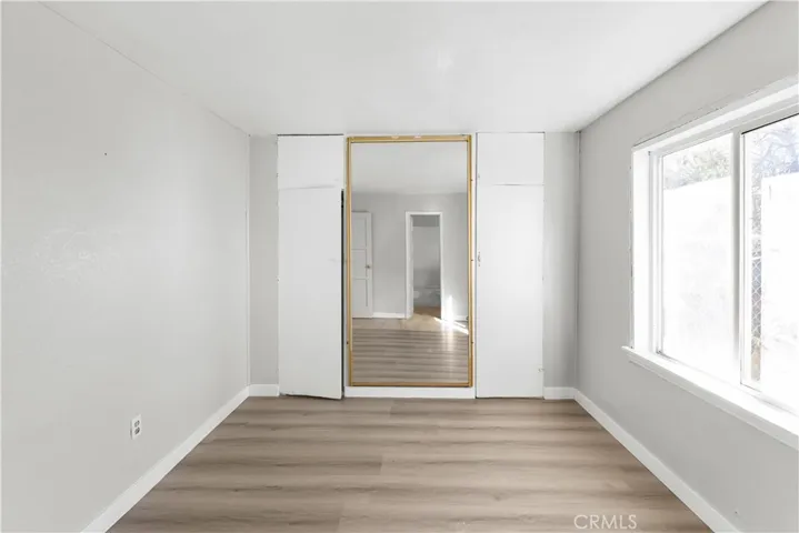 Rear unit’s bedroom