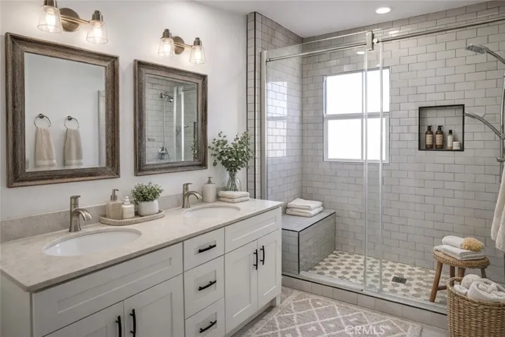 1185 Hallway Bathroom-virtually staged