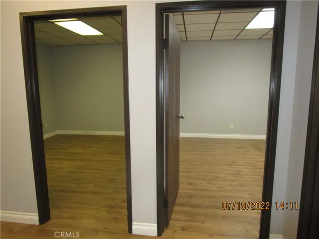 2 office rooms - side by side on southside. No windows.