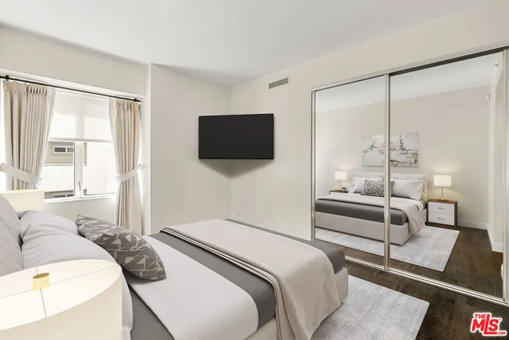 Virtually Staged Second Bedroo