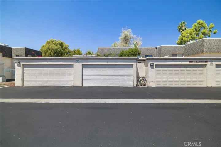 Private two car garage