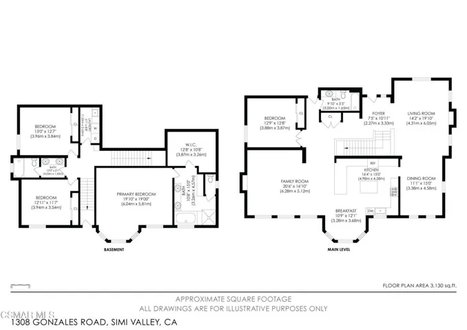 1308 Gonzales Road, Simi Valley, CA Floo