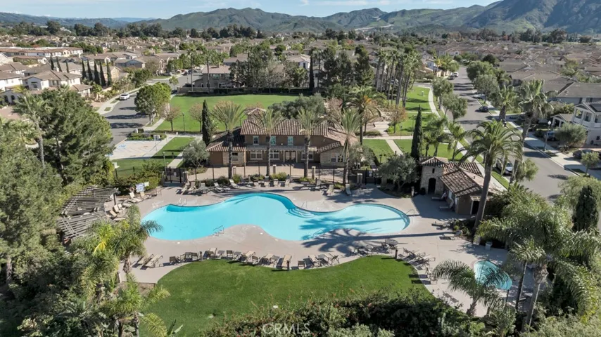 Community pool and wading pool