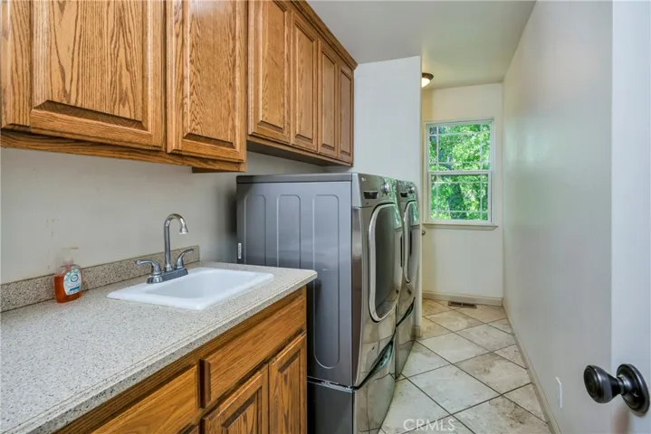 Main house laundry and toilet