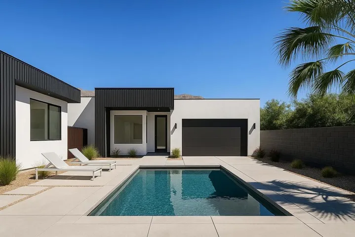 Modern Desert Oasis with Pool