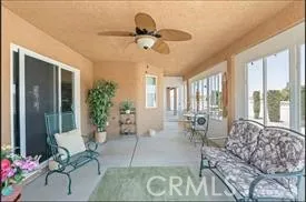 Enclosed patio offering flexible bonus space for year-round use.