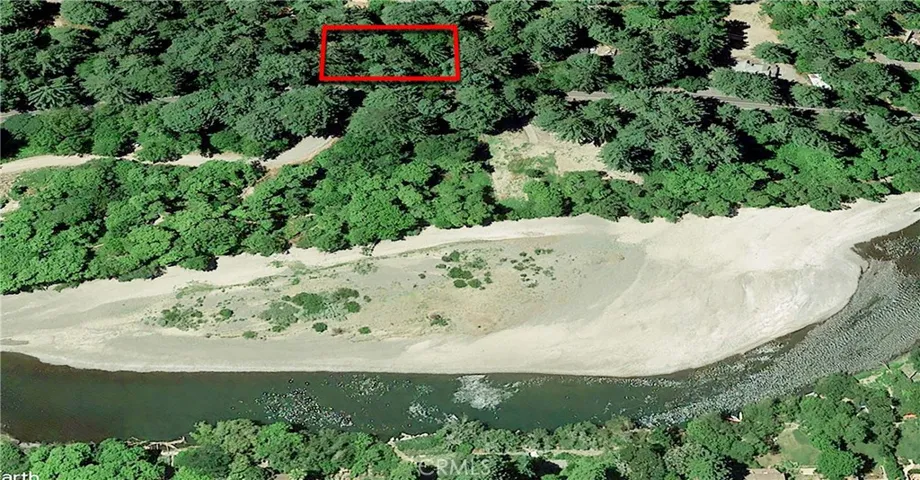 Aerial View With Russian River in Forground