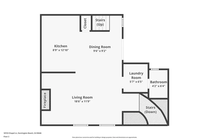 2nd level floor plan