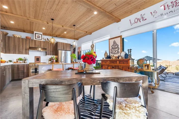 Dining area