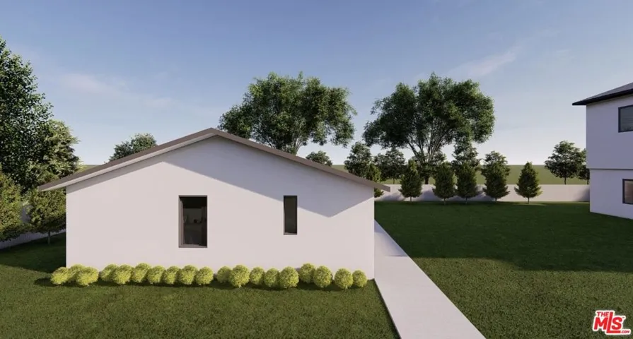 Rendering for ADU for Back Lot