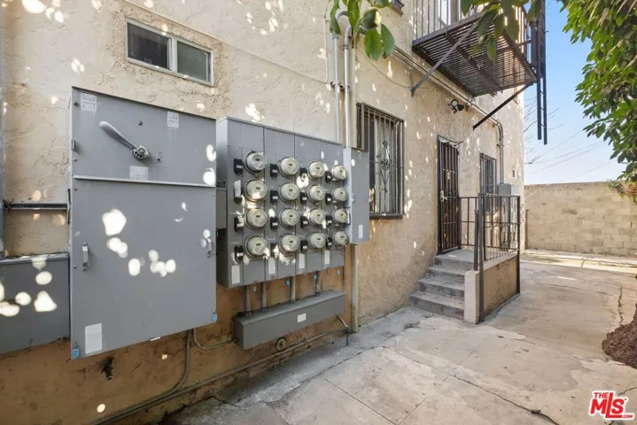 Back of Property - 210 W. 43rd