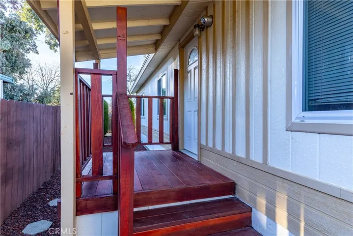Front porch entry