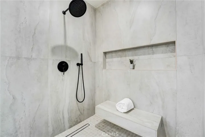 Master shower