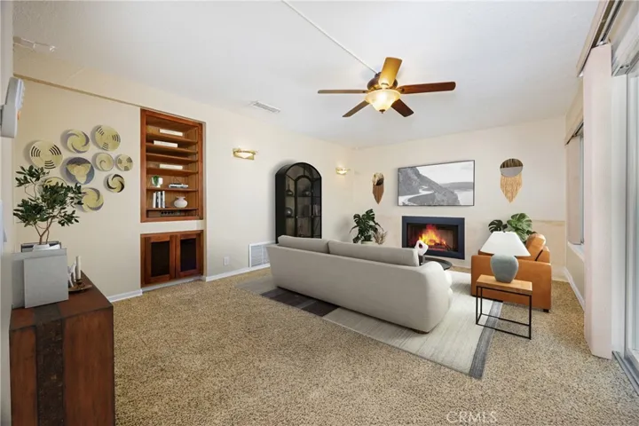 Family Room. Virtually Staged.