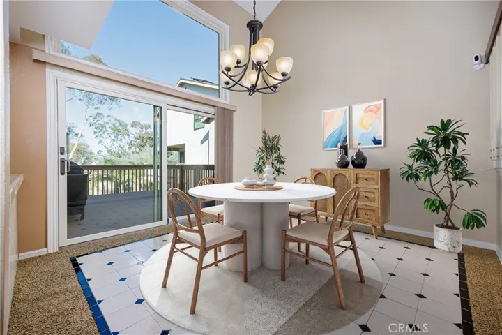 Dining Room. Virtually Staged.