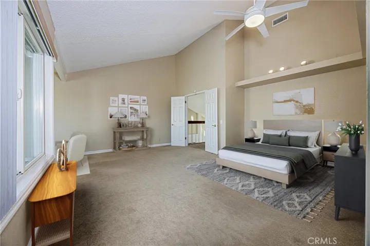 Primary Suite. Virtually Staged.