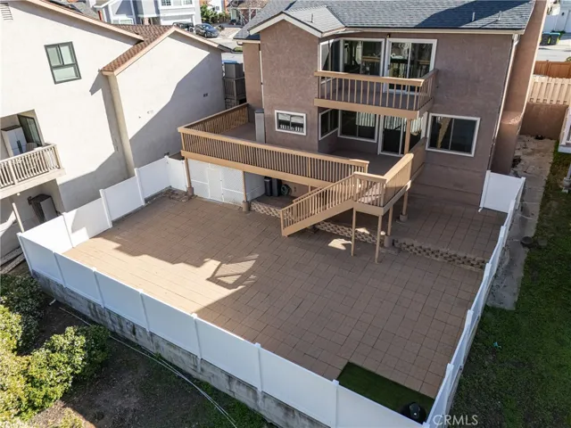 Low maintenance back yard.