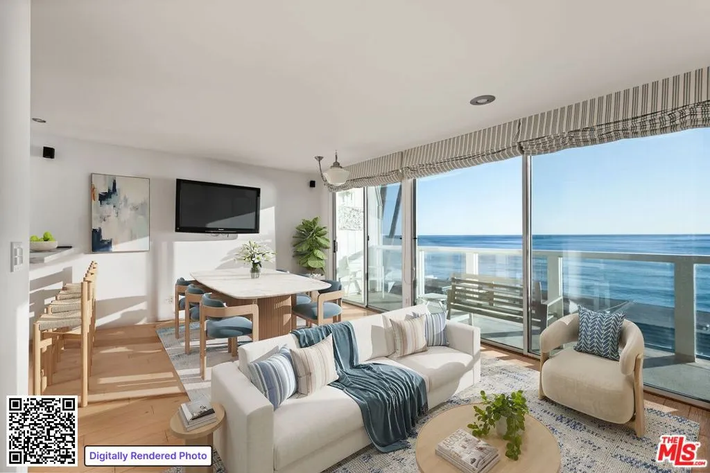 living room (virtually staged)