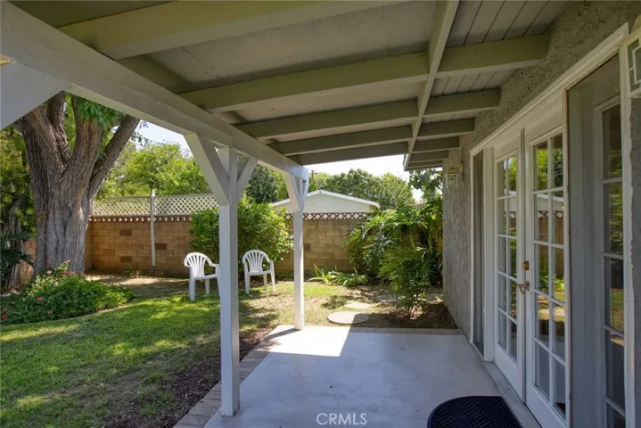 Back Porch and Garden