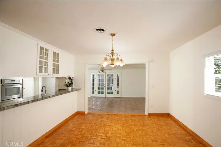 Dining Room, Kitchen and Family Room