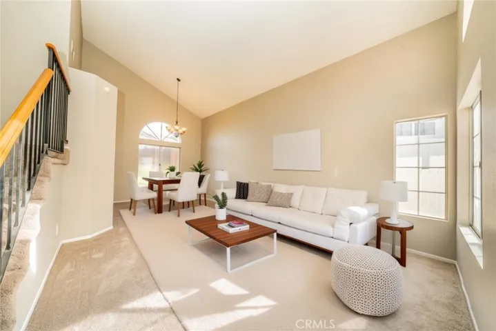 Living Room /Dining Room Virtually Staged
