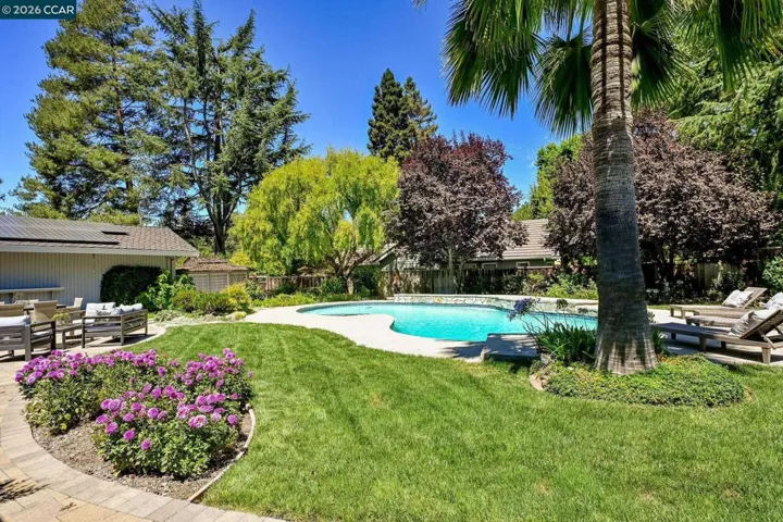Peaceful backyard