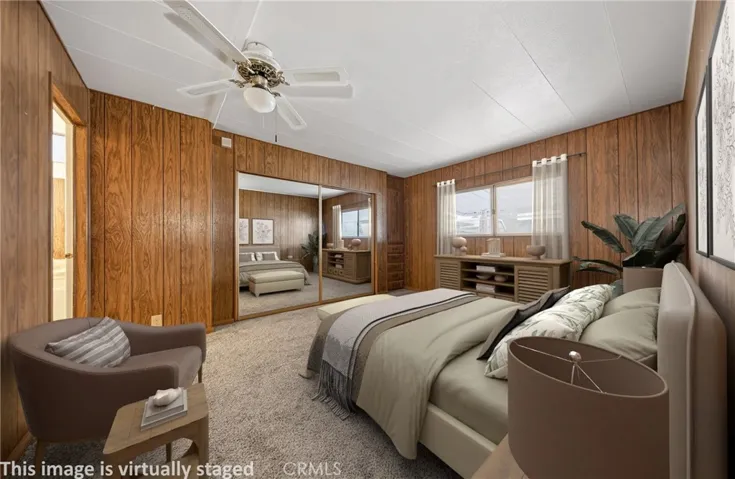 Main Bedroom Staged