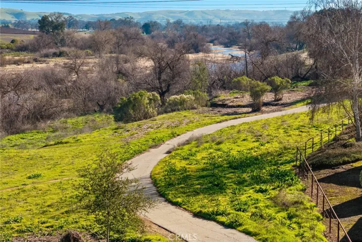 The De Anza walking trail sits next to the Casa Rio development.