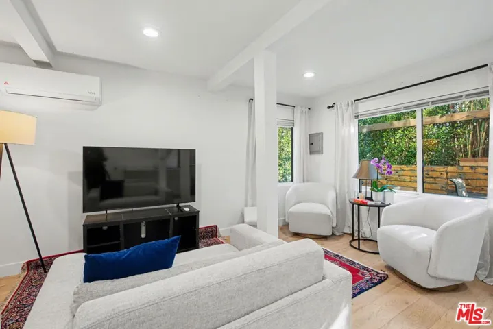 Lower level living area