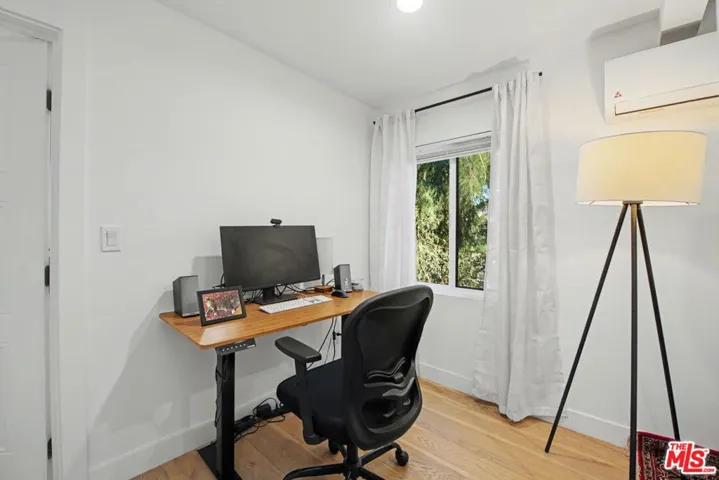 Lower level office area