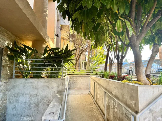 Front entrance walkway