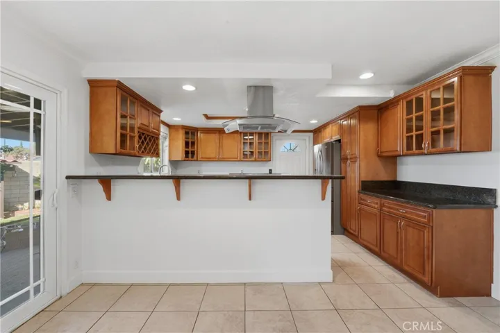 Dining Room looking into kitchen