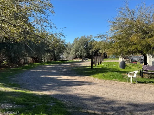 Rear of South Driveway looking North.