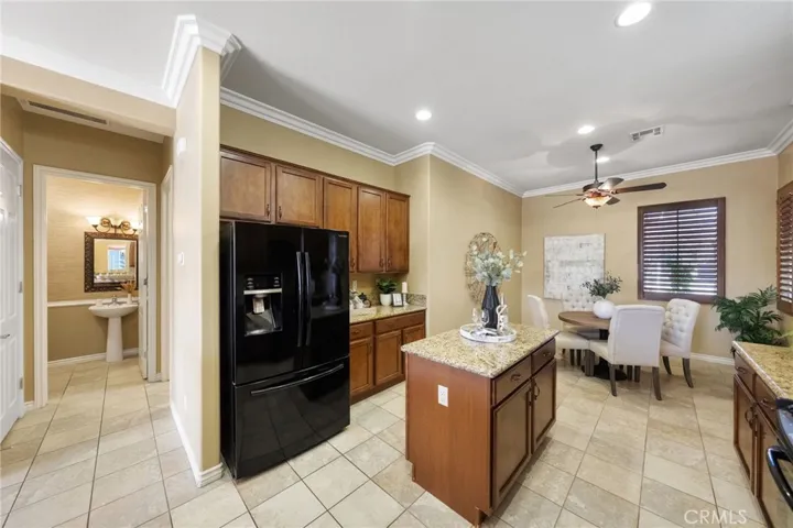 Fridge included