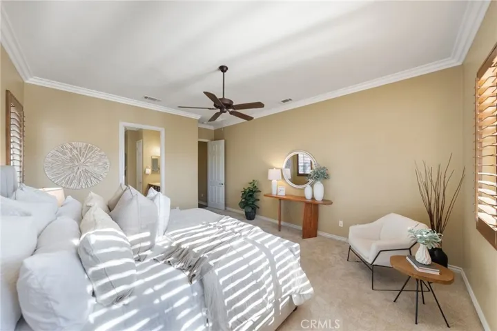 Another view of the primary bedroom