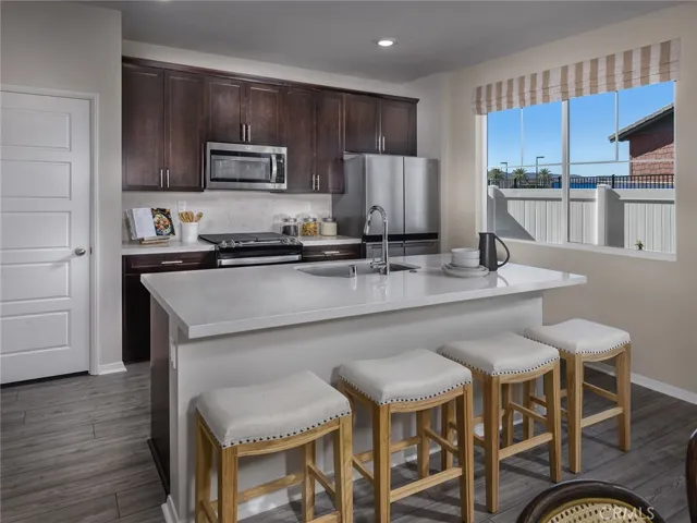 Photo is not of the actual home, but is an inspirational photo of builder’s model home and may depict options, furnishings, and/or decorator features that are not included