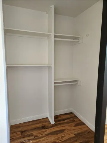 2nd bedroom inside closet