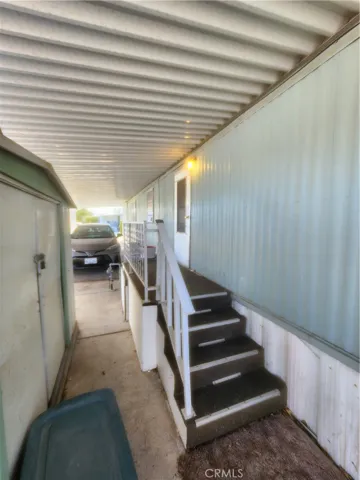 Back Entrance with Shed #2 Under the Carport
