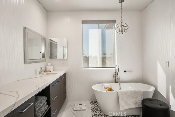 Newly remodeled primary bathroom