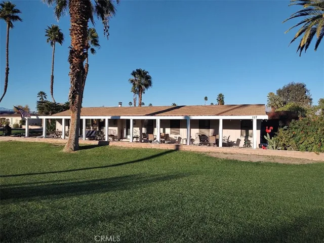 back of house on fairway